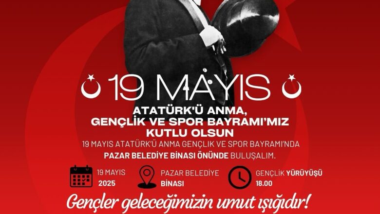  19 MAYIS PAZAR’DA ŞÖLEN HAVASINDA GEÇECEK..