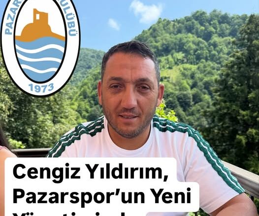  GAZETECİ CENGİZ YILDIRIM PAZARSPOR KONGRESİN’DE YENİ YÖNETİM’DE YER ALDI..