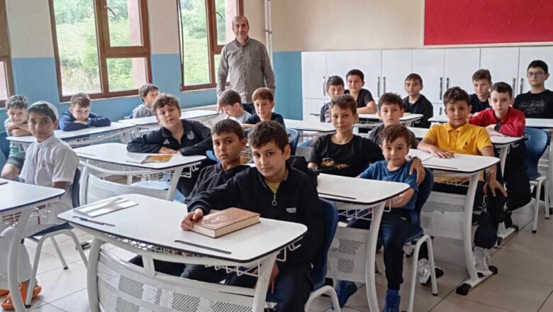  RİZE-PAZAR’DA 1000’E YAKIN ÖĞRENCİ YAZ KUR’AN KURSLARINA DEVAM EDİYOR.