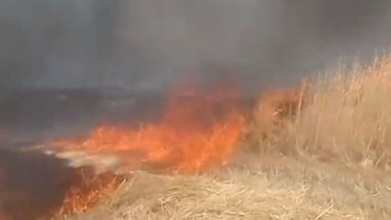  Beypazarı’nda anız ve sap yangını – Birlik Haber Ajansı