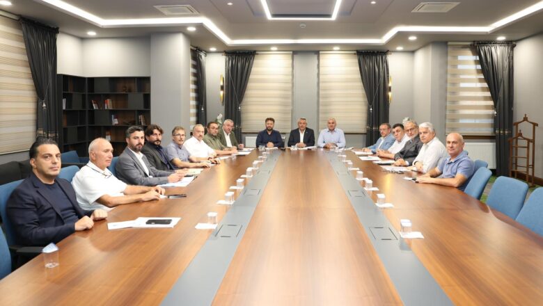  ÇAY SEKTÖRÜ DEĞERLENDİRME TOPLANTISI YAPILDI…