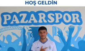 PAZARSPOR BİR SOL BEK TRANSFER ETTİ…