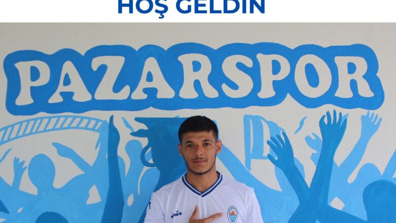  PAZARSPOR BİR SOL BEK TRANSFER ETTİ…