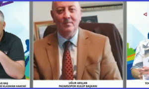 PAZARSPOR BAŞKANI UĞUR ASLAN ÇAY TV CANLI YAYININA KATILDI…