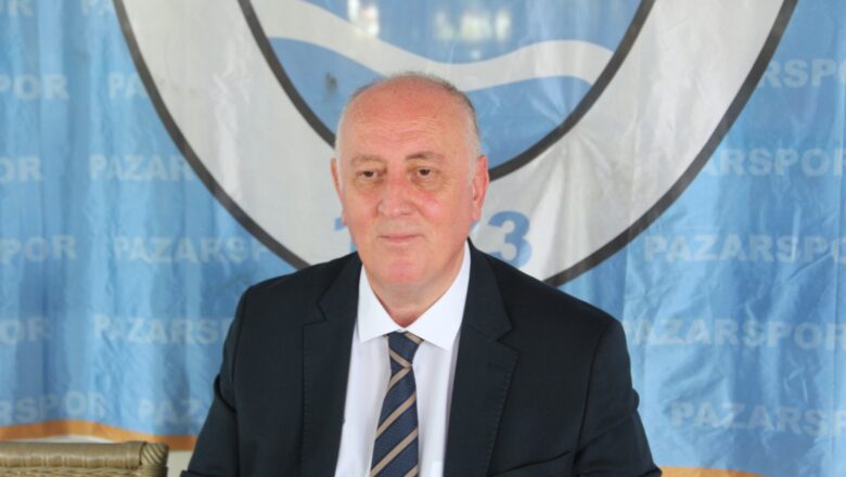  PAZARSPOR KULÜP BAŞKANI TARAFTARA ve SPOR KAMUOYUNA SESLENDİ….