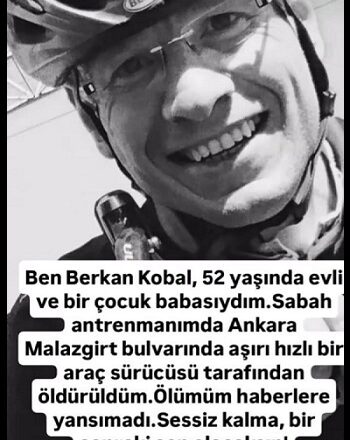  KATİL SÜRÜCÜ; BERKAN KOBAL’IN YAŞAMINA SON VERDİ….