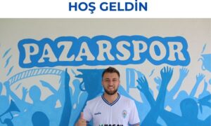 PAZARSPOR BİR KALECİ TRANSFER  ETTİ…