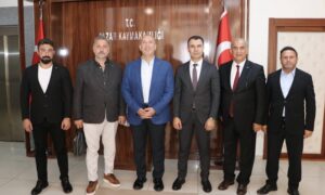 RİZE- PAZAR KAYMAKAMI DOKAP HEYETİNİ KABUL ETTİ..