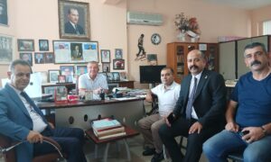 ZAFER PARTİSİN’DEN  PAZAR ADD’YA ZİYARET…
