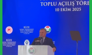 GENÇLİK ve SPOR BAKANI  O.AŞKIN BAK RİZE ‘DE MEYDAN   OKUDU…..