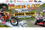 SENOZ VADİSİ, TÜRKİYE ENDURO VE ATV ŞAMPİYONASINA İLK KEZ EV SAHİPLİĞİ YAPACAK.