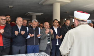 RİZE-PAZAR NAZMİYE DEMİREL’İ  EBEDİYETE UĞURLADI…
