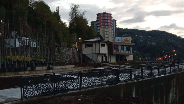  KIZKULE TESİSLERİNİN YAPIMI HIZLA DEVAM EDİYOR..