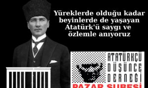 ULU ÖNDER ATATÜRK’ÜN VEFATININ 87.YILI TÖRENLERLE ANILACAK…