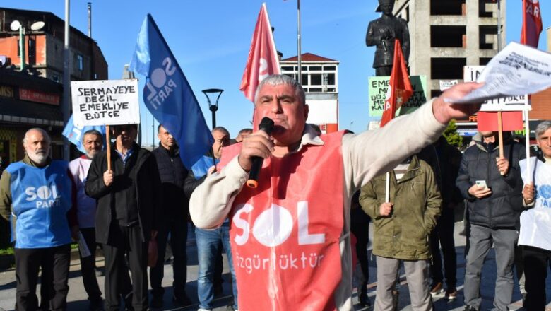  RİZE-PAZAR SOL PARTİ BASIN AÇIKLAMASI YAPTI…