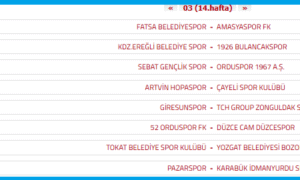 PAZARSPOR’UN ÇARŞAMBA GÜNÜ MAÇI VAR….