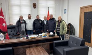 RİZE-PAZAR’A YENİ  ATANAN EMNİYET MÜDÜRÜNE ZİYARETTE BULUNDUK..