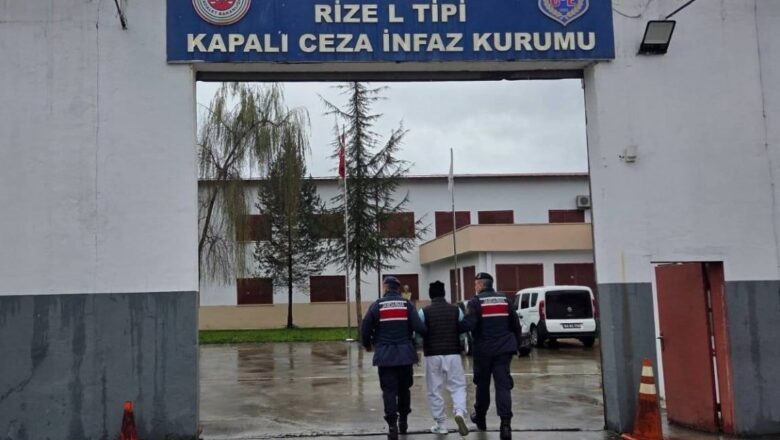  RİZE- PAZAR’DA YAKALANDI..