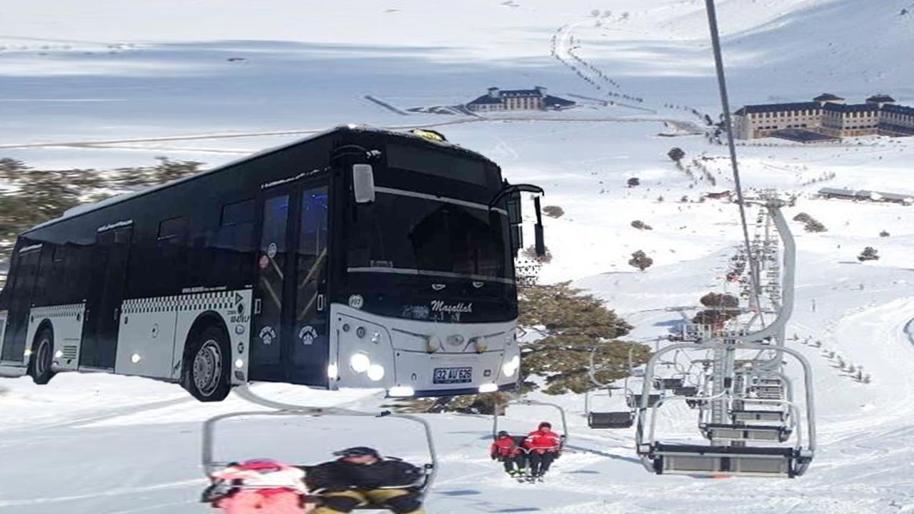 Davraz kayak merkezi’nde ulaşım çıkmazı: Vatandaş ve öğrenciler düzenli sefer istiyor - Birlik Haber Ajansı
