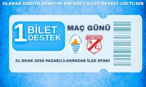 PAZARSPOR,  SEBATSPOR MAÇIN ‘DA ÜCRETSİZ MAÇ BİLETİ DAĞITACAK….