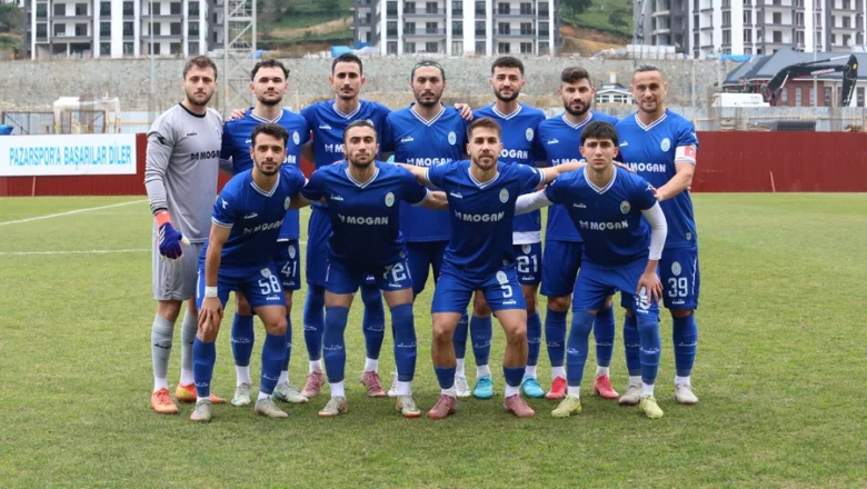  PAZARSPOR- SEBATSPOR İLE KENDİ SAHASIN’DA BERABERE KALDI.