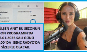 PAZAR GENÇ RADYO’DA GÜLŞEN ANIT SEZON FİNALİNİ YAPIYOR..