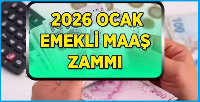  EMEKLİ 2026 OCAK MAAŞ ZAMMI AÇIKLANDI….
