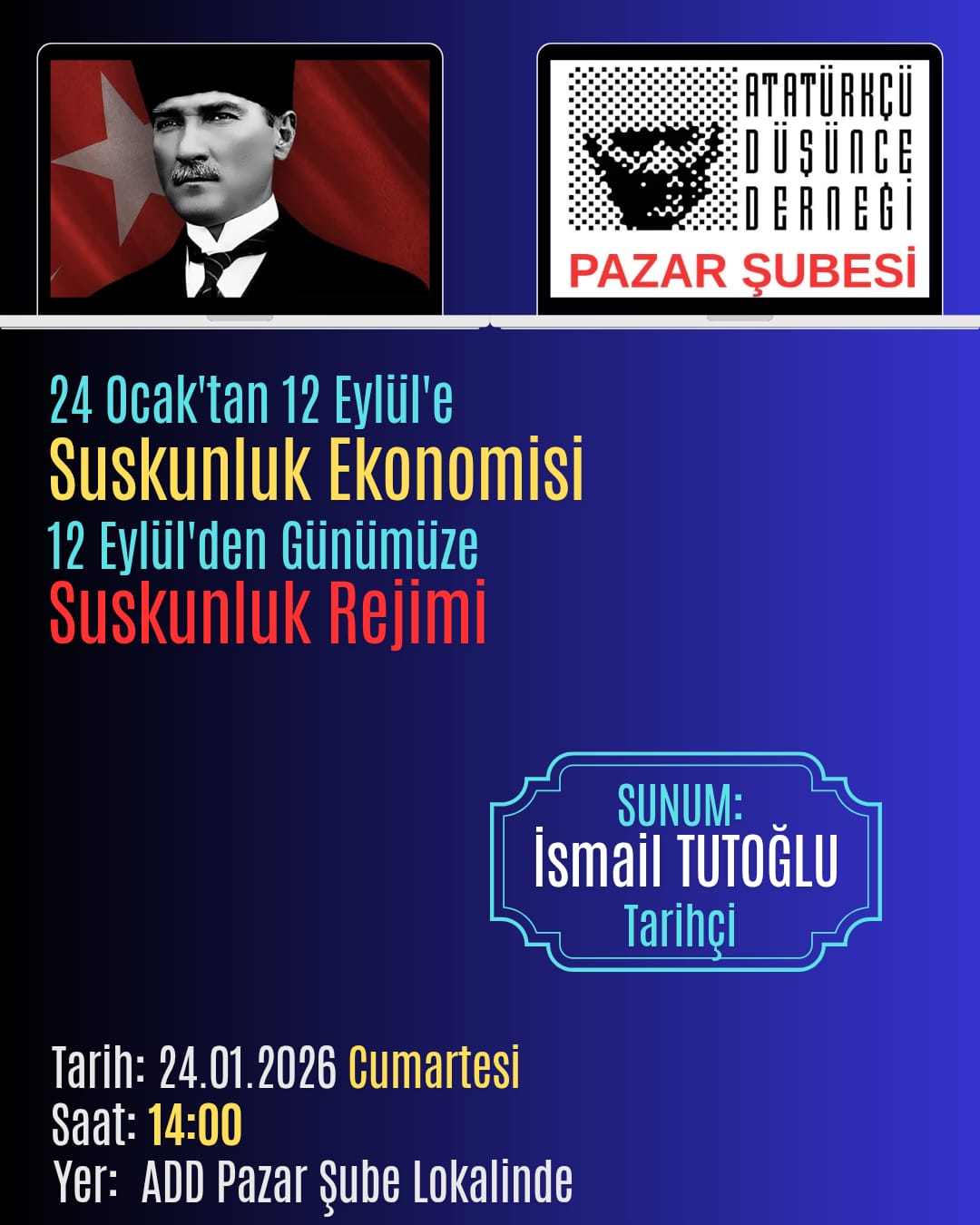 RİZE-PAZAR ADD ATATÜRK’ÜN YOLU VE IŞIĞIN ‘DA SUNUMLARINA DEVAM EDİYOR..