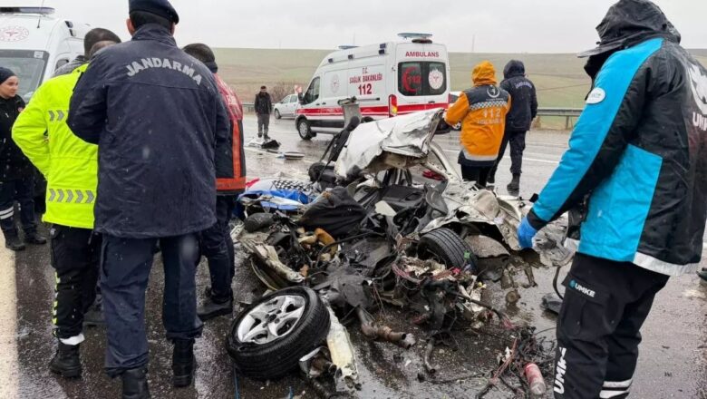  Adıyaman’da feci kazada otomobil kağıt gibi ezildi: 3 ölü, 1 yaralı – Birlik Haber Ajansı