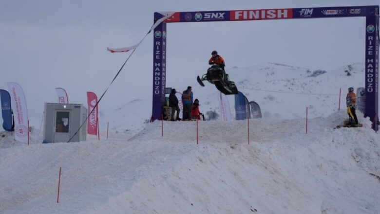  DÜNYA KAR MOTOSİKLETİ ŞAMPİYONASI RİZE ‘DE BAŞLADI….