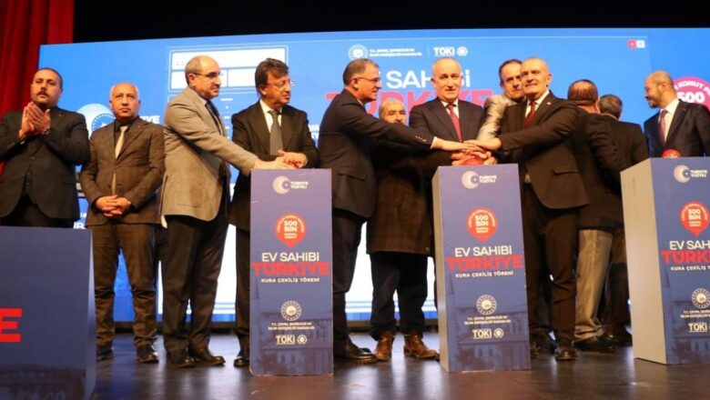  Van’da yapılacak 6 bin 803 konutun hak sahipleri kurayla belirlendi – Birlik Haber Ajansı