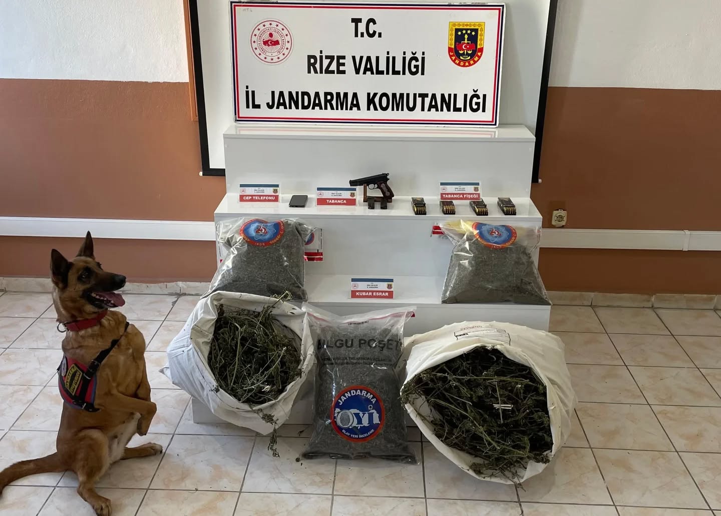 İL JANDARMA MÜDÜRLÜĞÜN'DEN ARAMA......