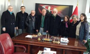 PAZAR ADD  YENİ SEÇİLEN BAŞKANI ZİYARET ETTİ…