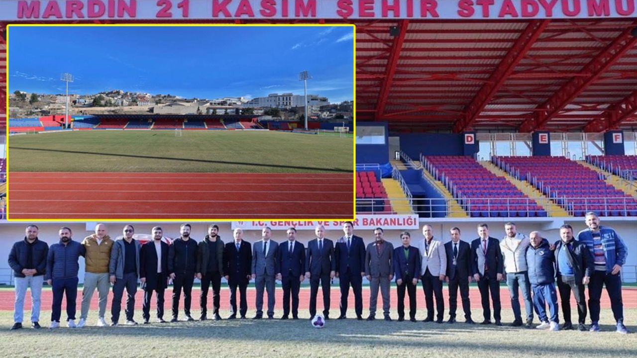 Mardin 21 Kasım stadyumu yenilendi - Birlik Haber Ajansı