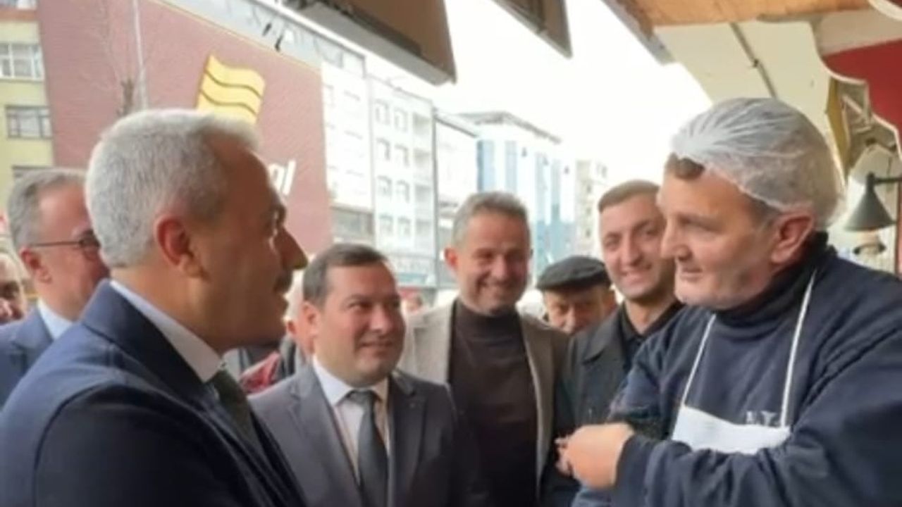 Sözleriyle gündem olan Rizeli esnafı Vali Baydaş ziyaret etti - Birlik Haber Ajansı
