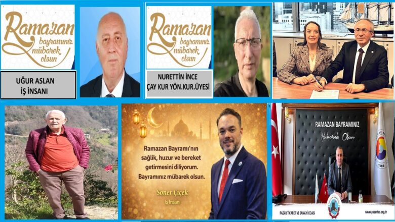 RAMAZAN BAYRAMINIZ KUTLU OLSUN..