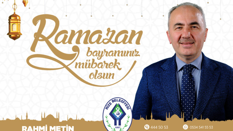  RİZE BELEDİYE BAŞKANI