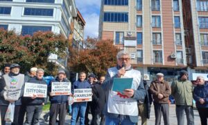 PAZAR TÜM EMEKLİLERİN SENDİKASI BASIN AÇIKLAMASI YAPTI..