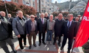 RİZE-PAZAR CHP TEŞKİLATI BAYRAMLAŞTI.