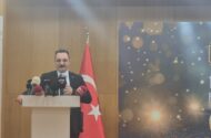 KURUCUMUZ BAŞKAN DR.SÜLEYMAN BASA ÖDÜL TÖRENİN’DE KONUŞTU….