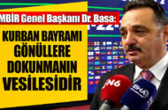 TİMBİR GENEL BAŞKANI DR.SÜLEYMAN BASA TÜM MÜSLÜMAN ALEMİNİN KURBAN BAYRAMINI KUTLADI..