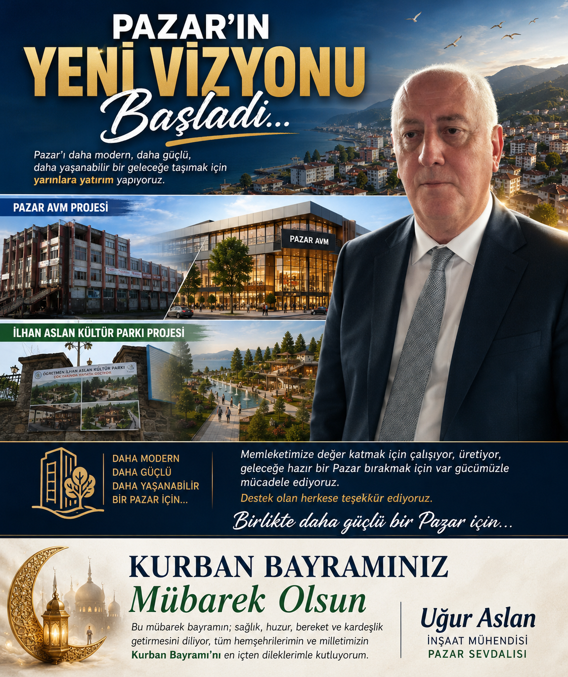 UĞUR ASLAN... KURBAN BAYRAMINIZI KUTLAR...