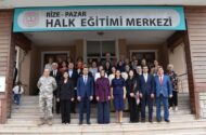 RİZE-PAZAR HALK EĞİTİM MERKEZİ 2025-2026 EĞİTİM VE ÖĞRETİM YILI YIL SONU SERGİSİNİN AÇILIŞINI YAPTI.