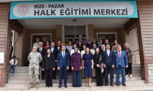 RİZE-PAZAR HALK EĞİTİM MERKEZİ 2025-2026 EĞİTİM VE ÖĞRETİM YILI YIL SONU SERGİSİNİN AÇILIŞINI YAPTI.