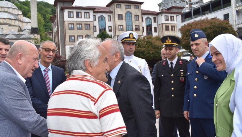  RİZE-PAZAR’DA KURBAN BAYRAMI KUTLAMALARI GERÇEKLEŞTİRİLDİ…