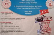 RİZE-PAZAR’DA 19 MAYIS KUTLAMA PROGRAMI BELLİ OLDU…