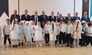 RİZE-PAZAR’DA, KUR’AN KURSU, YIL SONU GÖSTERİSİ COŞKU İLE GERÇEKLEŞTİ.